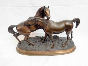 Animals - patinated metal - 1930 Animals - patinated metal - 1930