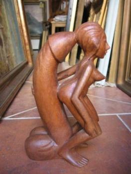 Woodcarving - wood - 1990