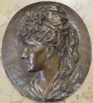 Memorial Tablet - bronze - 1877