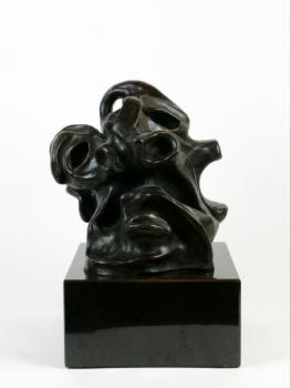 Bust - bronze, granite - Emil Filla - 2015